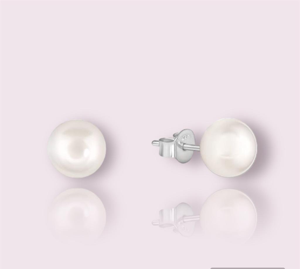 Flipkart.com - Buy STRIPES Pair Of 3 White Pearl Big/Medium/Small Stud  Earrings Women/Girls Jewelry Beads Alloy Stud Earring Online at Best Prices  in India